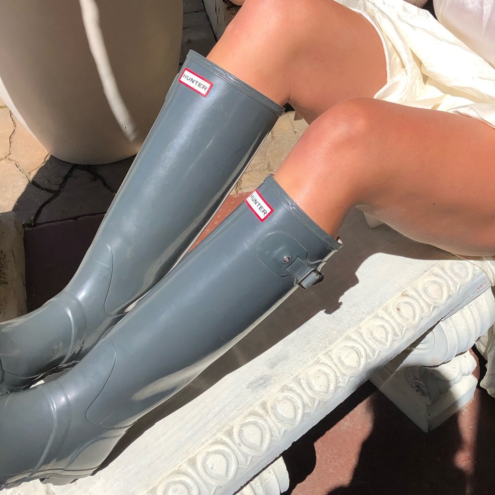 Grey Hunter Boots - Picture 2 of 4
